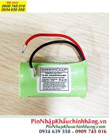 Pin sạc 2.4v-AAA800mAh, Pin điện thoại bàn không dây Panasonic 2.4v-AAA800mAh chính hãng 